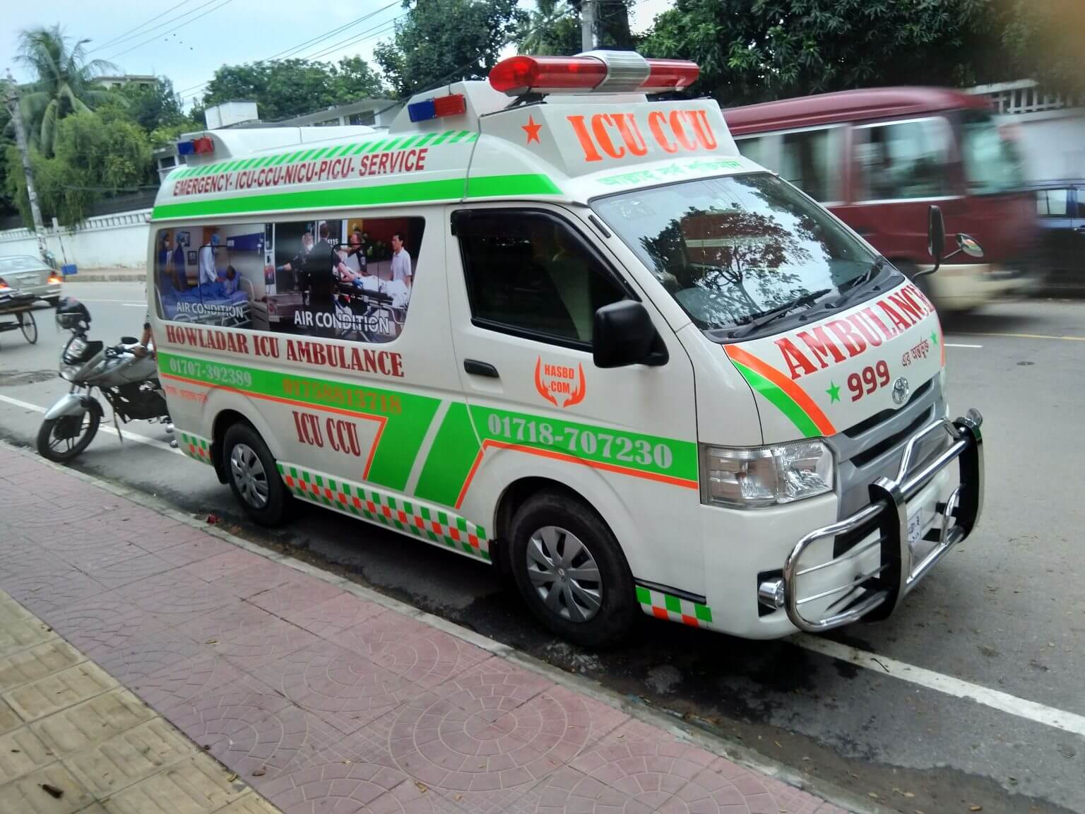 life suppor ambulance,ICU ambulance,Ambulance dhaka,